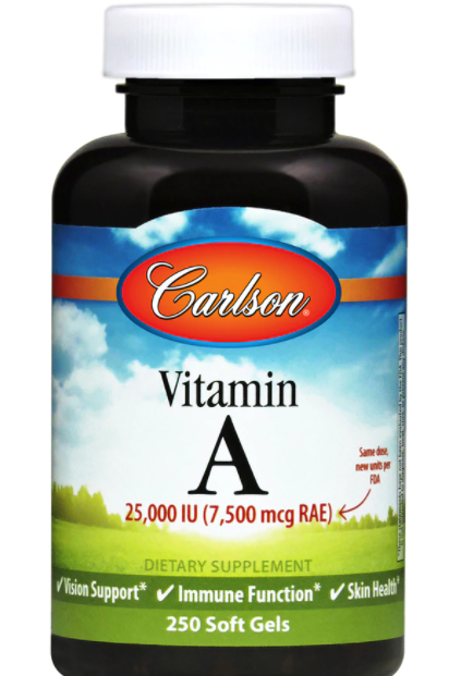 Vitamin A 25,000 IU | 7,500 mcg RAE - Discount Nutrition Store