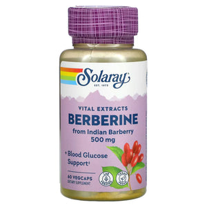 Solaray Berberine | 500mg | 60 Veg caps