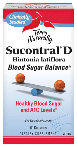Terry Naturally Sucontral® D Blood Sugar Balance, 60 Capsules