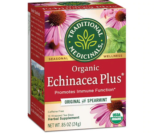 Traditional Medicinals Organic Echinacea Plus® Herbal Tea, 16 Tea Bags