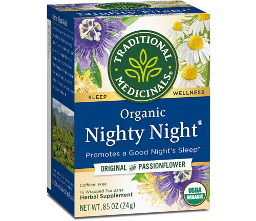 Traditional Medicinals Organic Nighty Night® Herbal Tea, 16 Tea Bags
