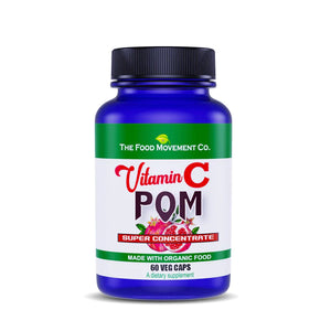 The Food Movement Vitamin C Pom 60cp