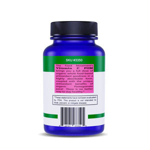 The Food Movement Vitamin C Pom 60cp