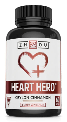 Zhou Ceylon Cinnamon, 60 Veggie Capsules