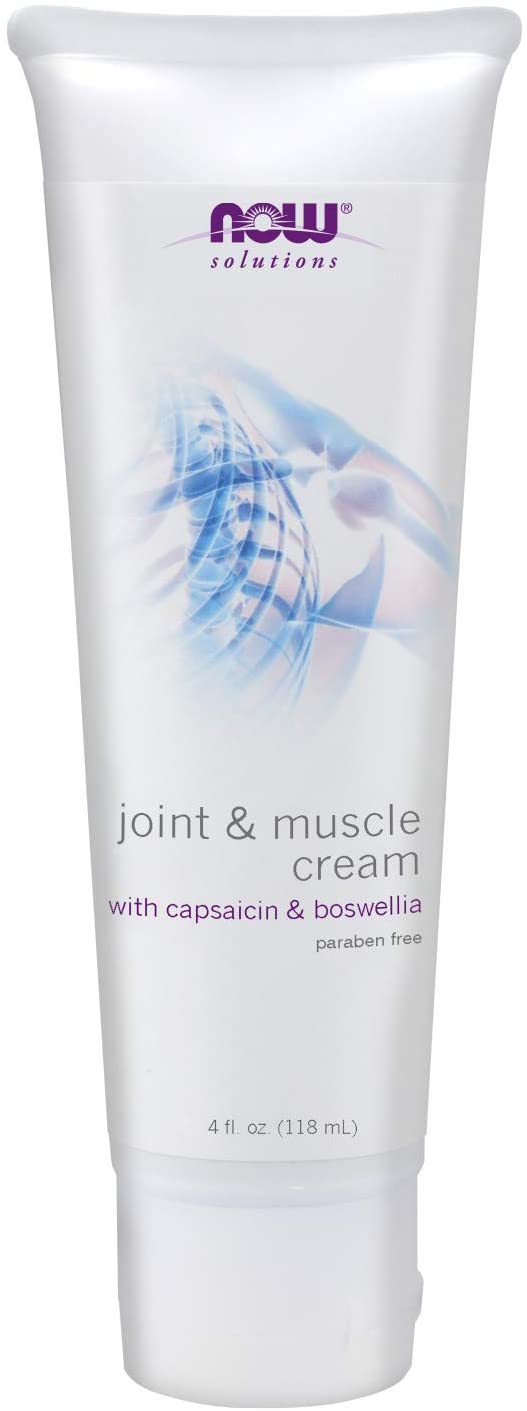 NOW Foods Solutions Joint &amp; Muscle Cream, 4 fl oz