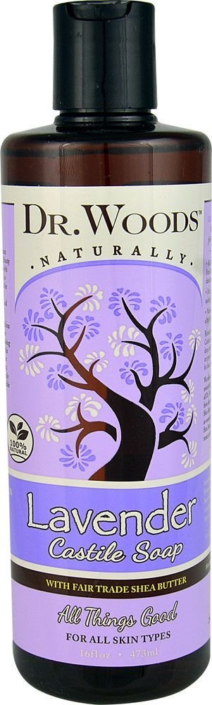 LAVENDER CASTILE SOAP W/ SHEA 16 oz