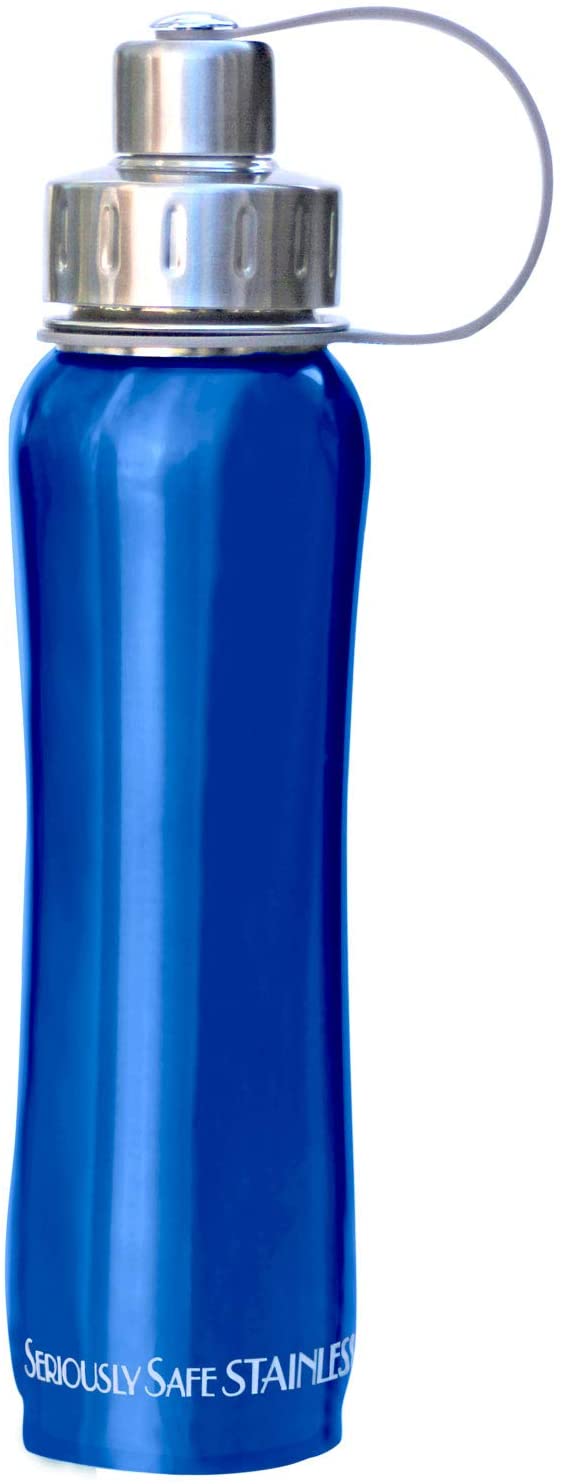 New Wave Enviro Products Double Wall Insulated Stainless Steel Bottle (BLUE)