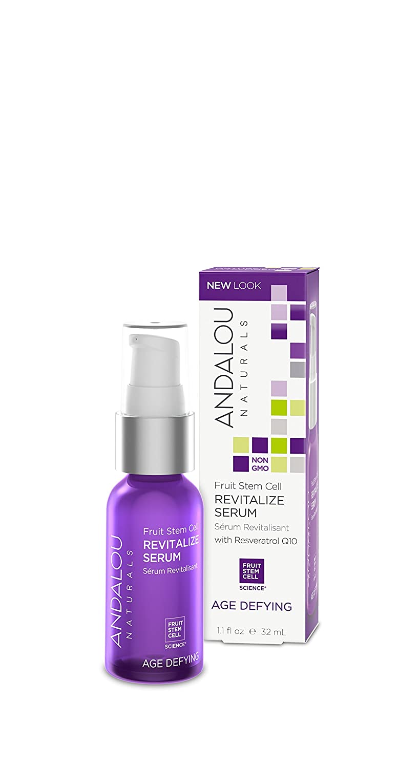 Andalou Naturals Age Defying Fruit Stem Cell Revitalize Serum, 1.1 fl oz
