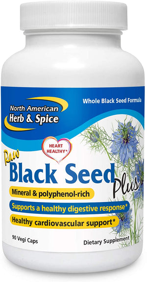 North American Herb & Spice Black Seed Plus, 90 Veggie Caps