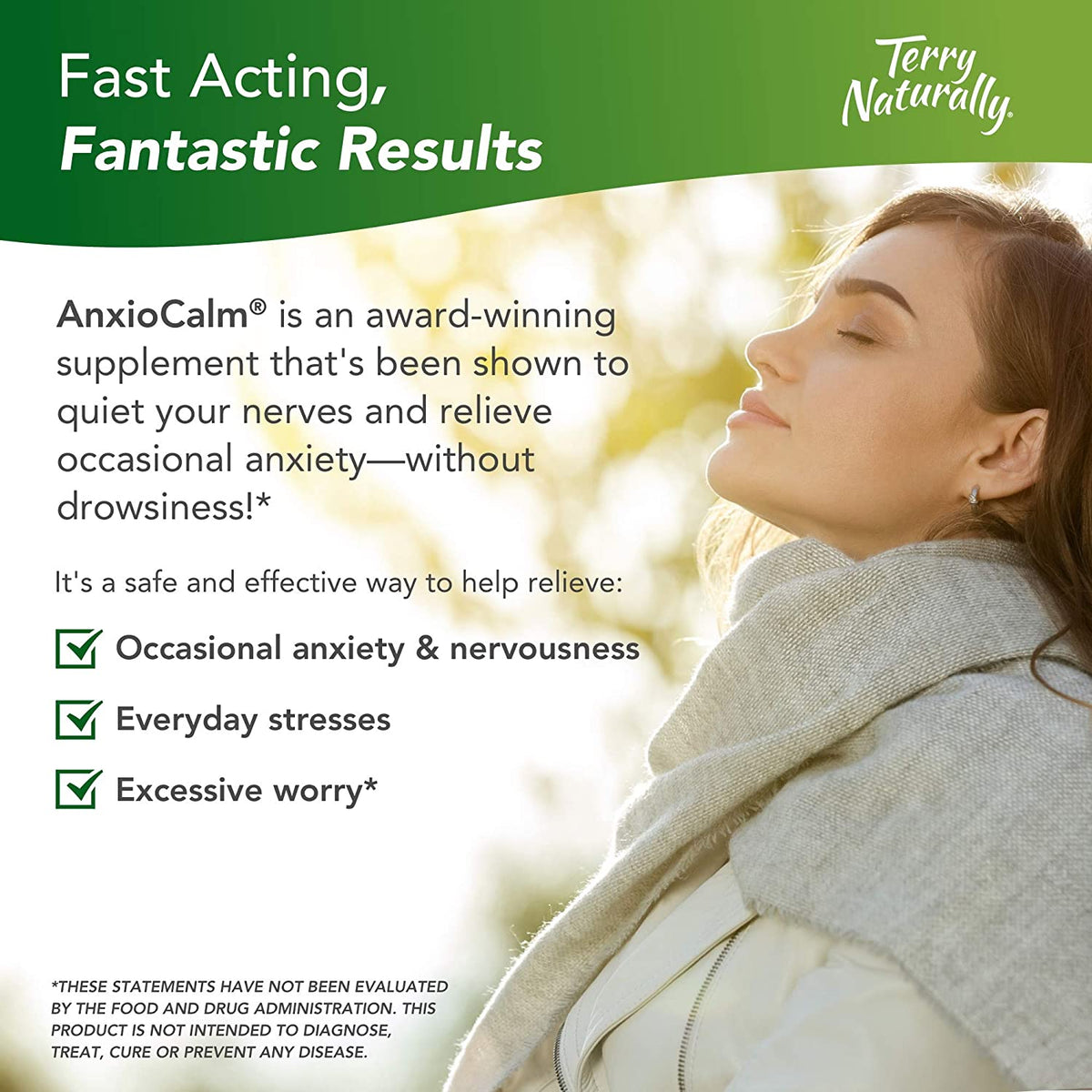 Terry Naturally AnxioCalm®, 90 Tablets