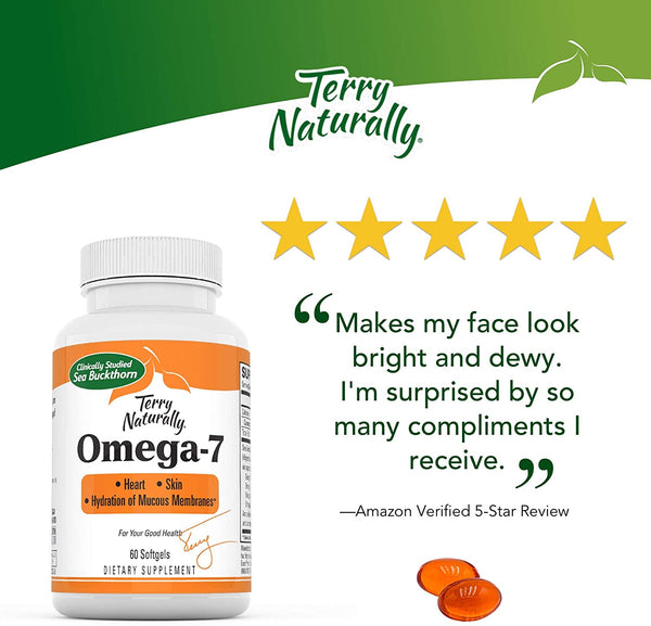 Terry Naturally Omega 7 60 Softgels