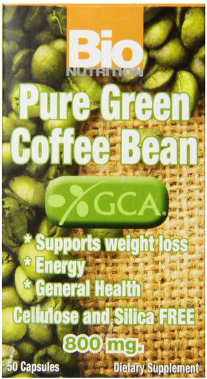 BIONUTRITION Pure Green Coffee Bean 50caps