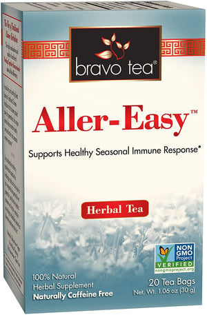 Bravo Tea, Aller-Easy Herbal Tea, Caffeine Free, 20 Tea Bags