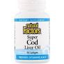 Natural Factors Cod Liver Oil, 90 Capsules