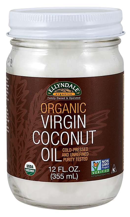 Virgin Coconut Oil in Glass Jar, Organic | Cold-Pressed and Unrefined