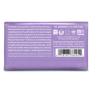 Dr. Bronner's Magic Soaps All-One Hemp Pure-Castile Soap Lavender, 5 oz