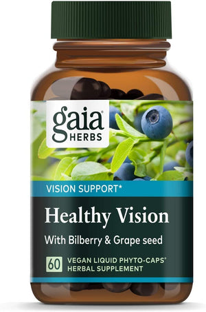Gaia Herbs Healthy Vision, 60 Liquid Phyto Caps