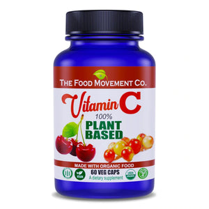 The Food Movement Plant Based Vitamin C, 60cp