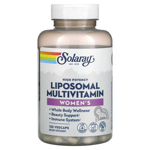 Solaray Womens Liposomal Multivitamin, Veg Cap (Cartoon) 60ct