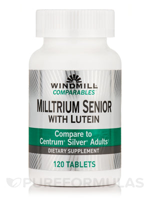 Windmill Milltrium Senior with Lutein - 120 Tablets