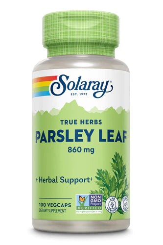 SOLARAY Parsley Capsules, 860 mg | 100 Count