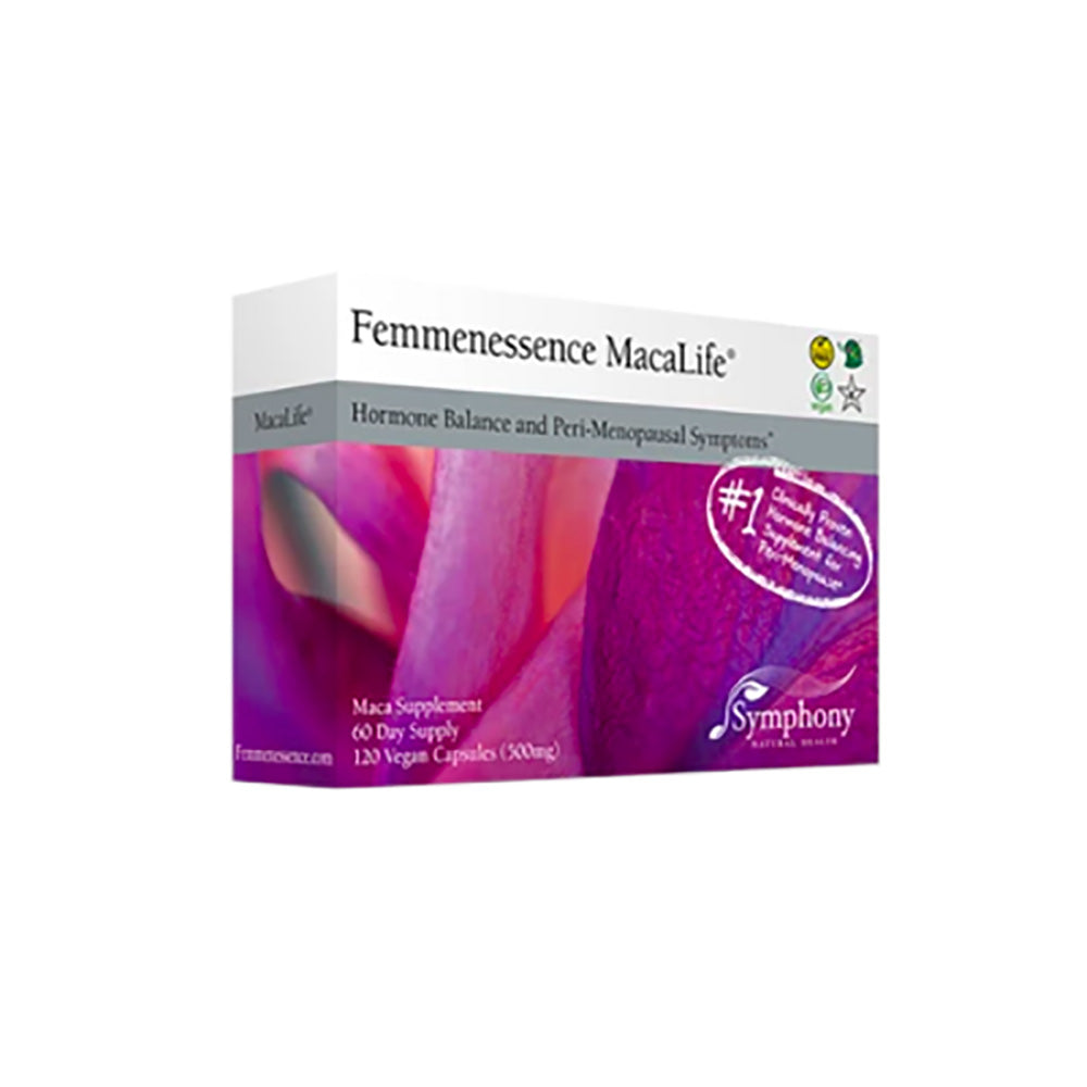 Symphony | Femmenessence | MacaLife Hormone Balance for Permenopause | 120 Veg Caps
