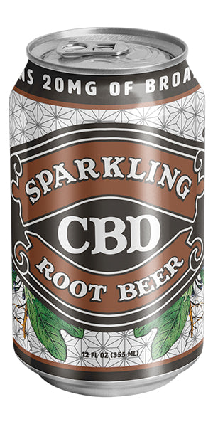 Sparkling CBD Root Beer 12 oz