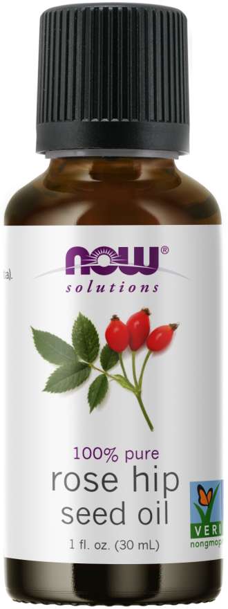 NOW Foods Solutions Rose Hip Seed Oil, 1 fl oz