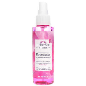 Heritage Store Rosewater 4oz