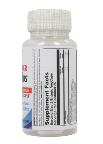 SOLARAY Super Multidophilus 24 Strain Probiotic | 30 Billion CFU | Healthy Gut Support | 30 Serv | 60 Enteric VegCaps