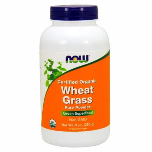 Now Foods Wheat Grass Powder Org 9oz, 9.0 Ounce