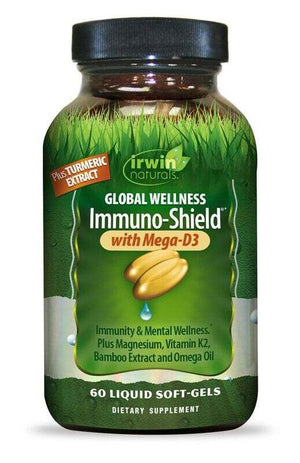 Irwin Naturals Immuno-Shield® with Mega-D3, 60 Liquid Softgels
