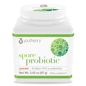Youtheory Spore probiotic + prebiotic, 3.45oz